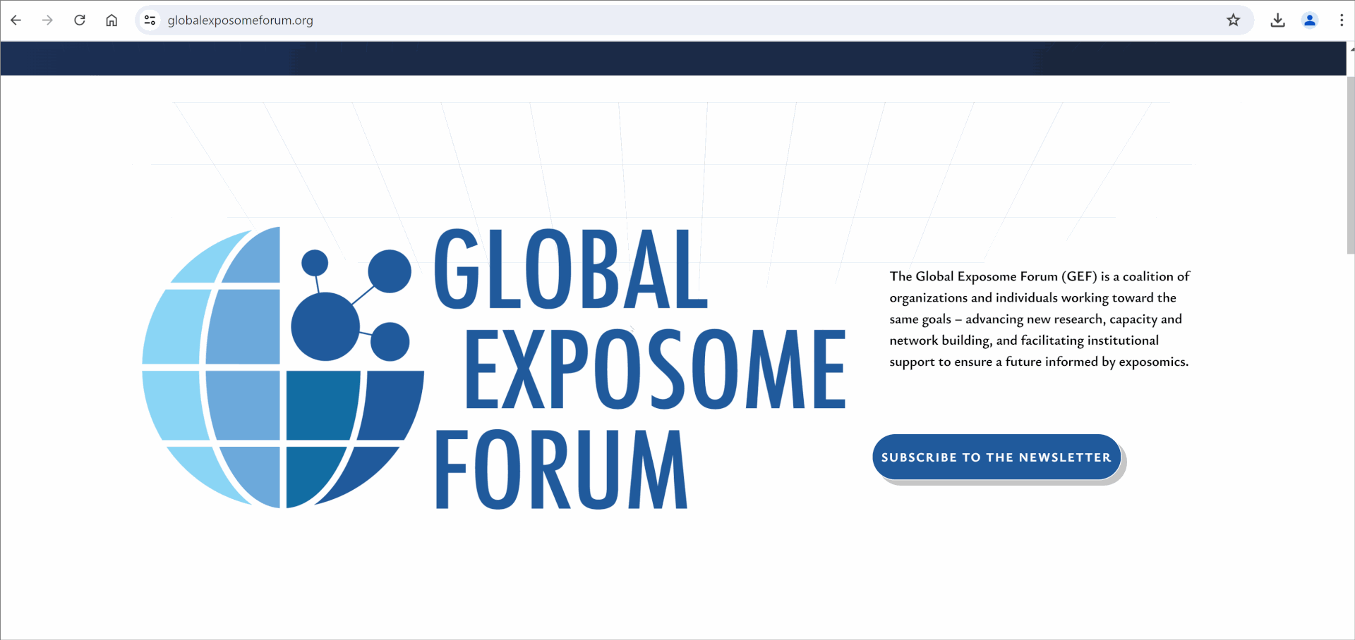 Landing page features.